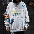 clothing manufacturer for small business All Match 80 Cotton 20 Polyester Hoodie Three Dimensional Printing