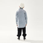 120gsm Spring Autumn Boys Polo Shirt 90cm To 140cm Toddler Long Sleeve Tops