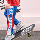 OEM ODM Boys Casual Trousers Teenager Children Solid Jogger Pants