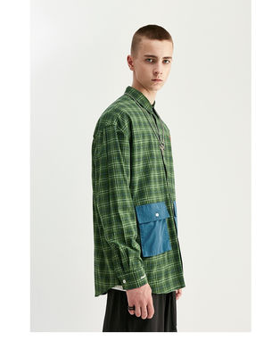 Quilted Flannel Check Men Shirts